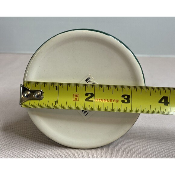 Mr. Christmas Bell Ornament Music Box  Plays Silent Night Green & Gold. - Picture 8 of 8